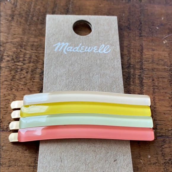 Madewell Four Pack Rainbow Barrettes - Picture 5 of 6